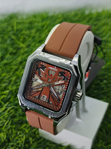 HERYI Skeleton Dial Sport Watch