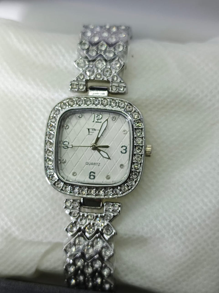 F-Line Luxury Crystal Quartz Watch
